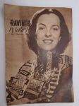 Ravinto ja nautinto 1949 nr 1 (maaliskuu), sis. mm. seur. artikkelit / kuvat / mainokset; Kansikuva Figarol, Topi Törmä - Asiakasta on tultava yli puolitiehen