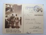 Hulmahda tuuleen, siniristi Suomen.. -kenttäpostikortti / field postcard