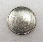 100 markkaa 1957 -kolikko / coin