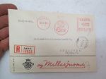 Oy Mallasjuoma, Lahti 3.1.1956 -kirjekuori - kirjattu -envelope