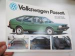 Volkswagen Passat C, CL, GL 1982 -myyntiesite / brochure