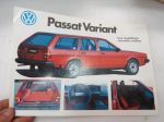 Volkswagen Passat Variant C, CL, GL 1982 -myyntiesite / brochure