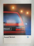 Volkswagen Passat Variant 1991 -myyntiesite / brochure