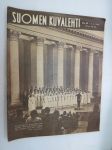 Suomen Kuvalehti 1948 nr 49, ilmestynyt 4.12.1948, sis. mm. seur. artikkelit / kuvat / mainokset; Kansikuva; Ylioppilaskunnan 80-vuotisjuhlakonsertista, Paulig