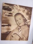 Suomen Kuvalehti 1957 nr 42, ilmestynyt 19.10.1948, sis. mm. seur. artikkelit / kuvat / mainokset; Kansikuva Baletrin nuori tähti Liisa Laxell, Silo luo suoloa -
