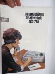 LM Ericsson - Automaattinen tilaajavaihde AKD 735 -myyntiesite / brochure
