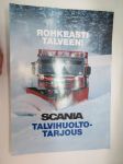 Scania Talvihuoltotarjous -myyntiesite / brochure