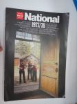 National TV / Stereo / Radio 1977 / 1978 -myyntiesite / brochure