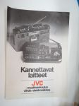 JVC kannettavat laitteet -myyntiesite / brochure