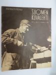 Suomen Kuvalehti 1940 nr 5, ilmestynyt 3.2.1940, sis. mm. seur. artikkelit / kuvat / mainokset; Kansikuva