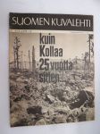 Suomen Kuvalehti 1965 nr 34, ilmestynyt 21.8.1965 -weekly magazine