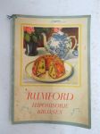 Rumford leipomisohjekirjanen -baking advisory book