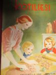 Kotiliesi 1941 nr 23 sis. mm. seur. artikkelit / kuvat / mainokset; Helvar -mainos . Kansikuvitus Martta Wendelin,