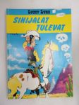 Lucky Luke - Sinijalat tulevat -sarjakuva-albumi / comics album
