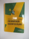 Ensimmäinen uskontokirjani - Uskonnon oppikirja varsinaisen kansakoulun I ja II luokalle, kuvittanut Heljä Lahtinen