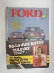 Ford Uutiset 1990 nr 3 -asiakaslehti / customer magazine