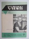 Musiikkiviesti 1956 nr 2-4, kansikuva Maynie Sire, Les Paul & Mary Ford, Benny goodman, Hanuripalsta, Äänilevyuutuudet, Levymarkkinat vilkastuvat, Seija Lampila, ym.