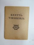 Kenttävirsikirja 1944 -etulehdelle painettu