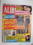 Alibi 2003 nr 3, Hyrylän pankkiryöstö - lemmenpari lusimassa - Mika Tynkkinen & Kati Ojala, Tarton uusi vankila, Merikarvian huumekohu, Vasikan sormenleikkuu Kaarina