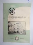 Oskari Heikkilä Oy 1.11.1910 - 1.11.1960 50-vuotishistoriikki -company history