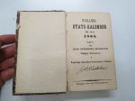 Finlands statskalender för året 1865 -valtiokalenteri