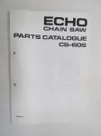 Echo Chain saw CS-60S Spare parts catalogue -varaosaluettelo