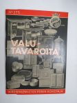 Rakennus- ja kauppavalutavaroita W. Rosenlew & Co Ab, Porin Konepaja - luettelo nro 175 v. 1938