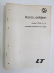Volkswagen LT Alusta LT 28, 31, 35 - Korjausohjeet / repair manual, in finnish
