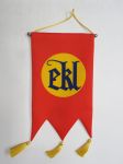 EKL Eläkkeensaajien Keskusliitto -pöytäviiri ilman tankoa ja jalustaa / pennant