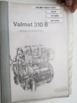 Valmet moottorit 310 B / 411 B/BS / 611 C/CS Mittoja ja säätöarvoja