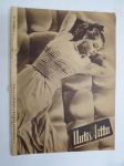 Uutis-Aitta (Suomi-Filmi) 1945 nr 5, Jean Renoir, Elsie Albiini & Agneta Lagerfelt, Vera Zorina, Ann Sheridan, Mailis Vaaja & Barbara von Wendt -movie magazine