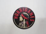 Hurriganes -tarra, bändin alkuvaiheiden fanitarra / sticker