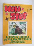 Non Stop 1977 nr 1 - Niilo Pielinen, Lucky Luke, Veikko ja Tette ja Jykke, Piko ja Fantasio, Klorofylli, Vili & Bill.