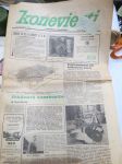 Koneviesti 1958 nr 14, ilmestynyt 30.7.1958, sis. mm. seur. artikkelit / kuvat / mainokset; Kevytrakenteinen siilo kyllästetystä puusta, 2 X 14