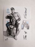 Tom of Finland - Posti 2014 postimerkkiarkki 3 x 1 lk -stamp sheet