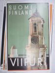 Viipuri - Suomi Finland - Sodan lehdet dokumentti 8 -juliste, uustuotantoa / poster, reprint