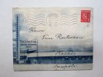 Olympia Helsinki 1940 kirjekuori, kulkenut / leimattu 12.7.1939