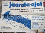 Autojen jäärata-ajot, Kuortane - Mäyry - Kuhajärvi, sunnuntaina 6.2.???? - E-P:n Urheiluautoilijat ry -juliste