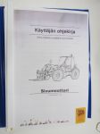 JCB Loadalls, sivumoottori - Käyttäjän ohjekirja -käyttöohjekirja KOPIO / operator´s manual in finnish, COPY