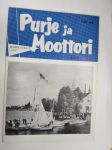 Purje ja Moottori 1961 nr 11 marraskuu, Tampere-erikoisnumero, Venemoottorin talvisuojaus, Puhurin pojat, Meriteiden valaisu I, Särkänniemen Venevestämö, Glas Coupe