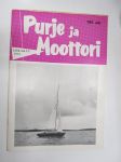 Purje ja Moottori 1961 nr 10 lokakuu, Joukkuepurjehdus, Sinisiipi?, Perämoottorin säädöt, Renault R 4, Suursaari - muistelmia, ym.