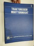 Traktoreiden moottorinosat Luettelo 1 - Arwidson varaosien ja korjaussarjojen luettelo teknisine tietoineen - asennusohjeita, männänlaen muodot, sylinteriputkityypit