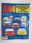TEkniikan Maailma 1993 nr 1B - Automaailma / Mallivuosi 1993 autot
