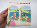 Besauberndes Österreich -matkailuesite / kartta - travel brochure / tourist map