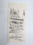 Cafe-Restaurant Bellevue, Rotterdam - Holland -matkailuesite / kartta - travel brochure / tourist map
