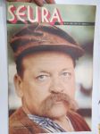 Seura 1962 nr 35 -Kansikuva Ossi Elstelä, Katu ei viheriöi kuvaromaani osa 3, Dortmundin veneenrakentajat Raumalla, Marton Taiga - Pakoretki, Ydinkokeet, Alcatraz ym