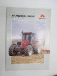 Massey-Ferguson 3000 / 3100 - sarjat 80-126 hv DIN traktori -myyntiesite, suomenkielinen / tractor sales brochure, in finnish