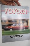 Toyota Carina II 198? -myyntiesite / sales brochure