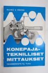 Konepajateknilliset mittaukset