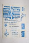 Jäärata SM-kilpailut (autot) Piikkiönlahti 14.2.1970 -käsiohjelma / program
